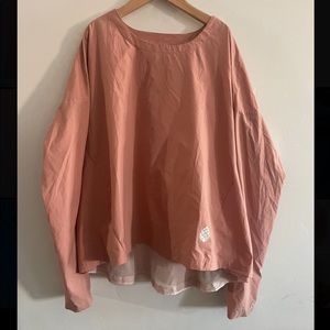 Stio Blush Pink Softshel Mesh Lined Top